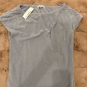 James Perse Light Gray Mini Dress